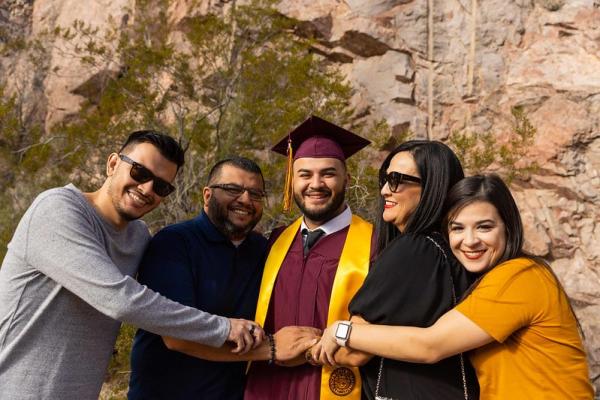 ASU family at graduation
